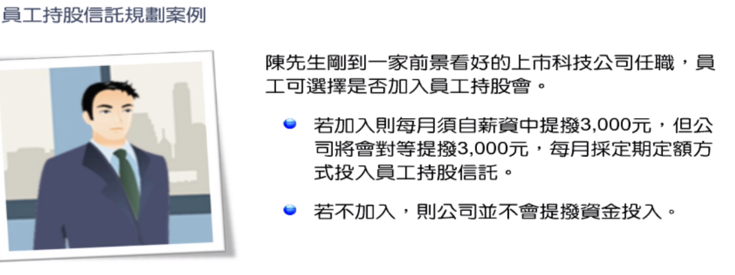 員工持股信託規劃案例